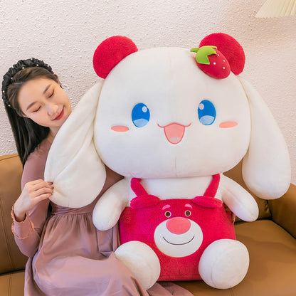Sweet Bunny Strawberry Plush