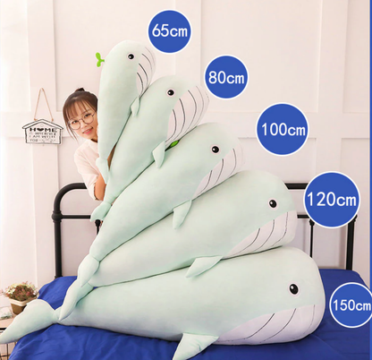 Giant Kawaii Whale soft Pillow Plush