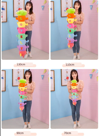 Baby Caterpillar Sensory Stimulating Plush Toy