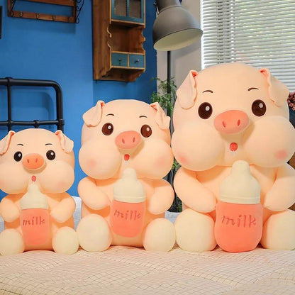Cuddly Stuffed Pig Animal
