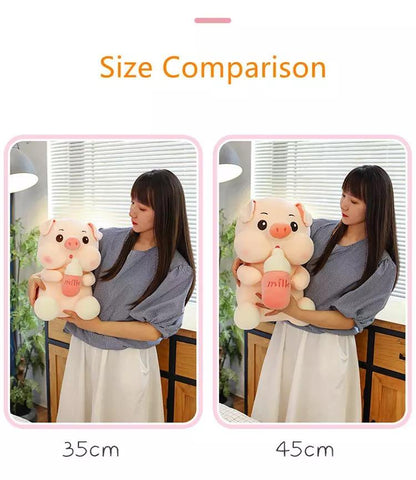 Cuddly Stuffed Pig Animal