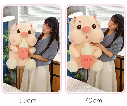 Cuddly Stuffed Pig Animal