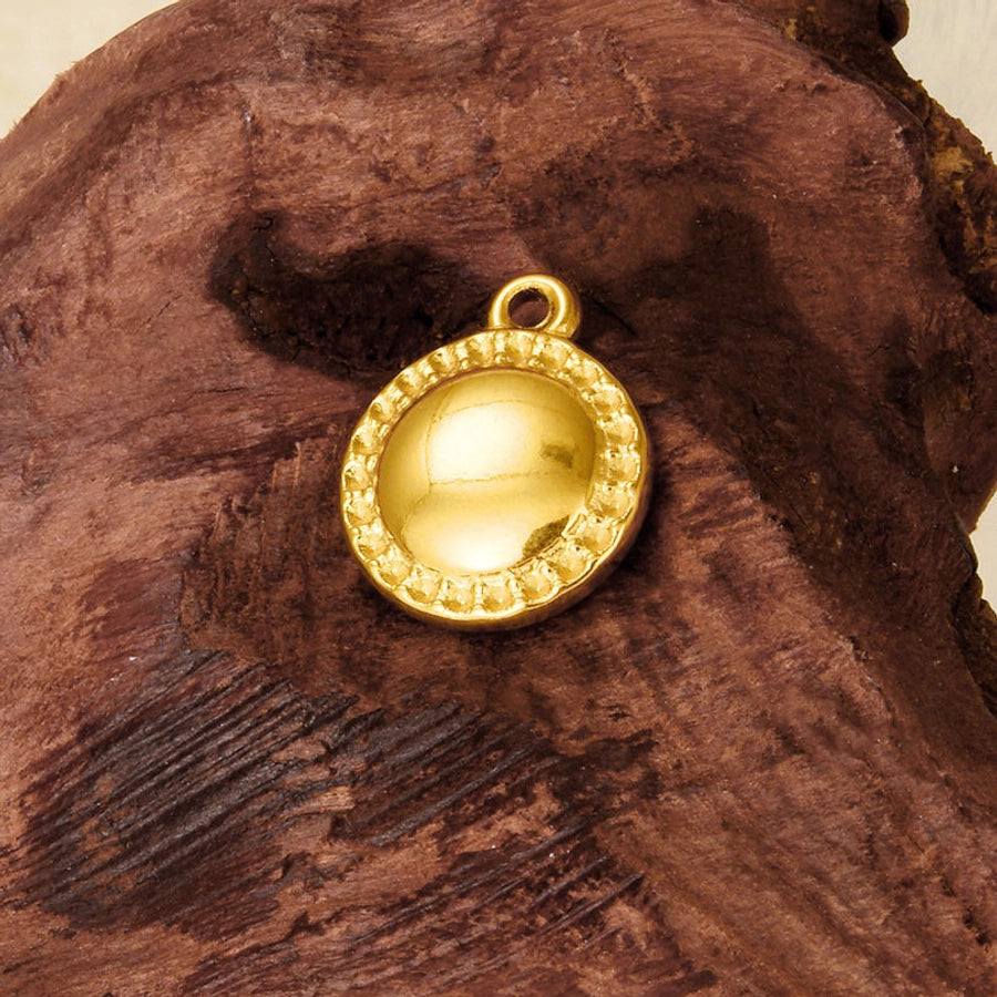 1 Piece 13*16mm 304 Stainless Steel 18K Gold Plated Geometric Pendant Jewelry Accessories