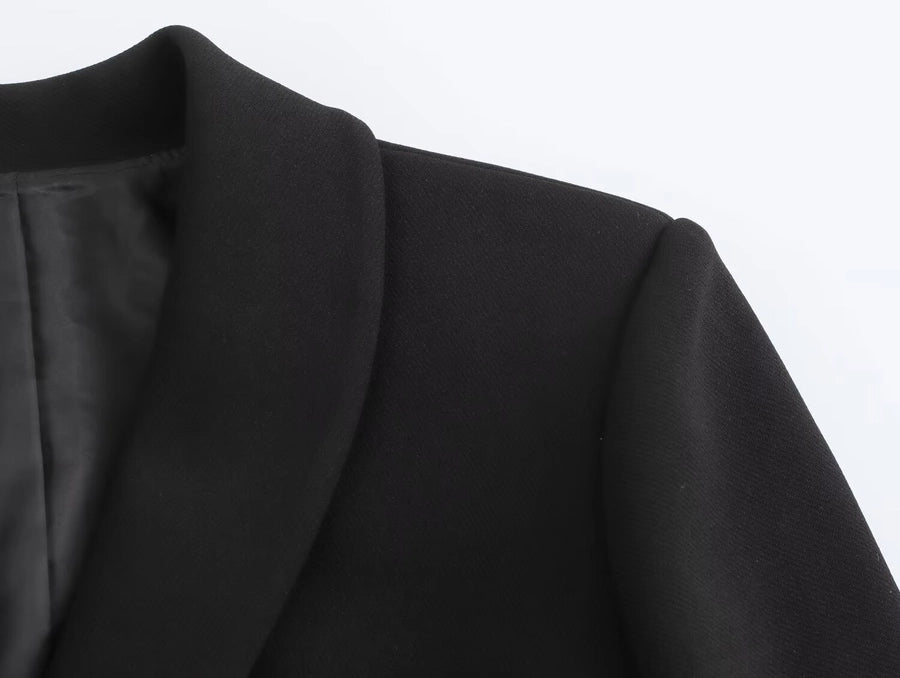 Women's Blazer Long Sleeve Blazers Formal Solid Color