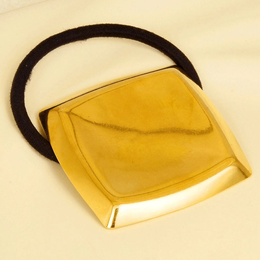 Women's Simple Style Geometric 304 Stainless Steel Plating Hair Tie