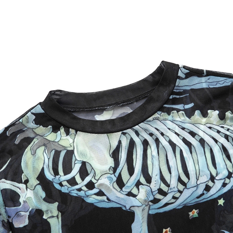 Women's T-shirt Long Sleeve T-Shirts Streetwear Cartoon