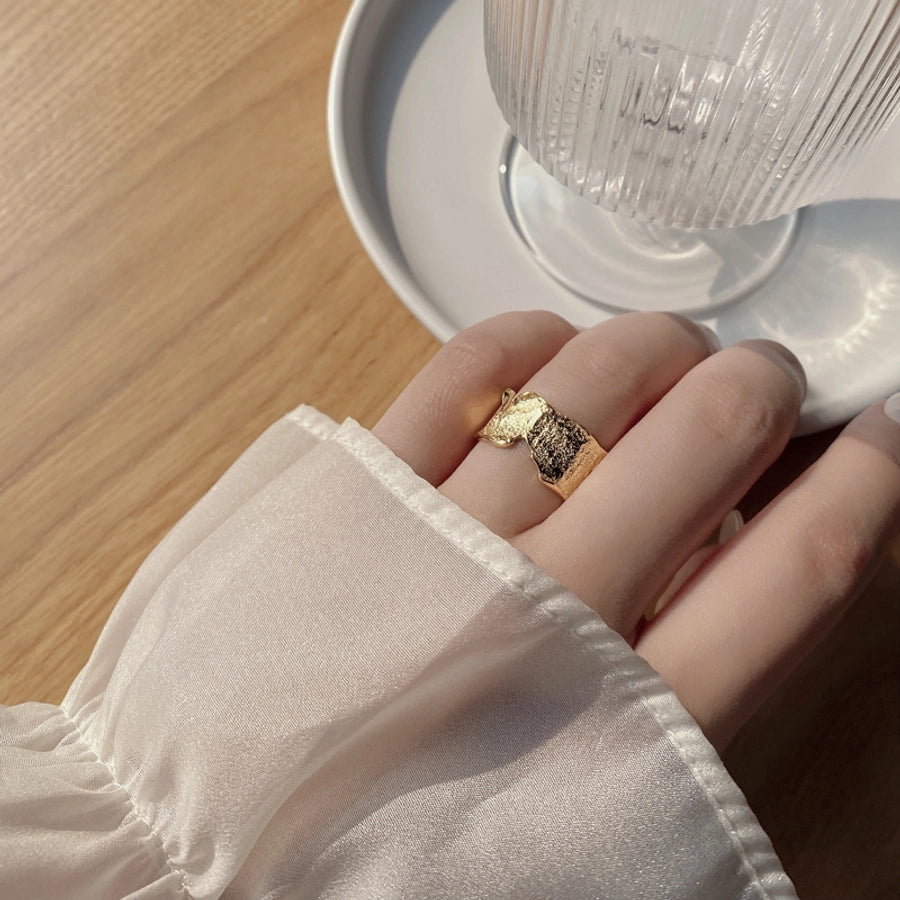 925 Sterling Silver Geometric Open Rings