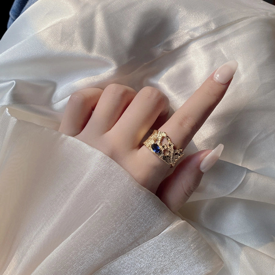 925 Sterling Silver Geometric Rings