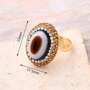 Tibet Beads Ring (Gold)