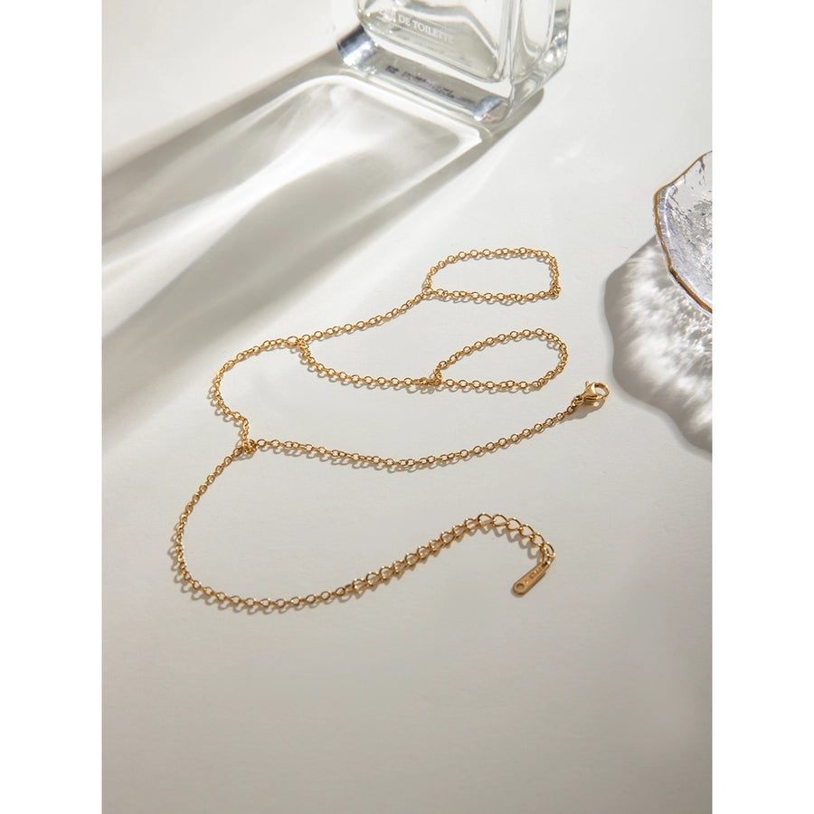 Simple Style Classic Style Geometric 304 Stainless Steel cable chain Bracelets In Bulk Stainless Steel Bracelets