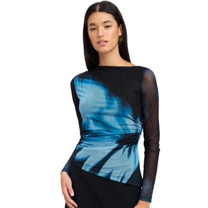 Women's T-shirt Long Sleeve T-Shirts Streetwear Color Block