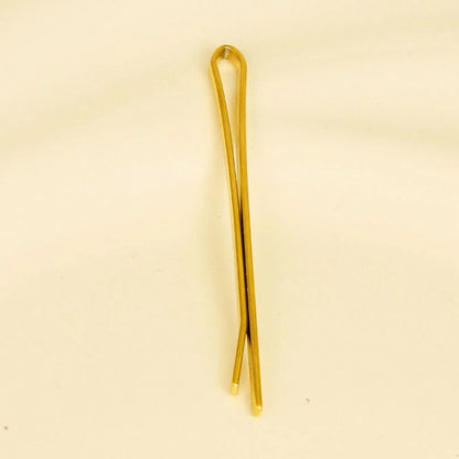 Women's Sweet Geometric 304 Stainless Steel Plating Hair Clip