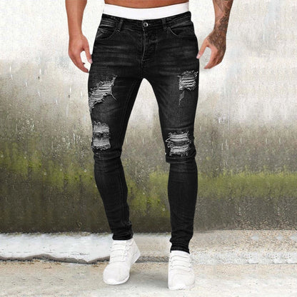 Men's Solid Color Vacation Loose Men's Bottoms