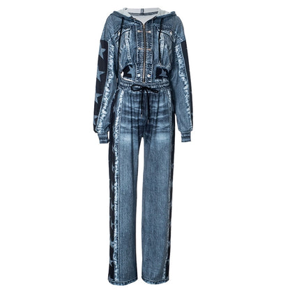 Daily Women's Streetwear Solid Color Spandex Polyester Twilled Satin Pants Sets Pants Sets