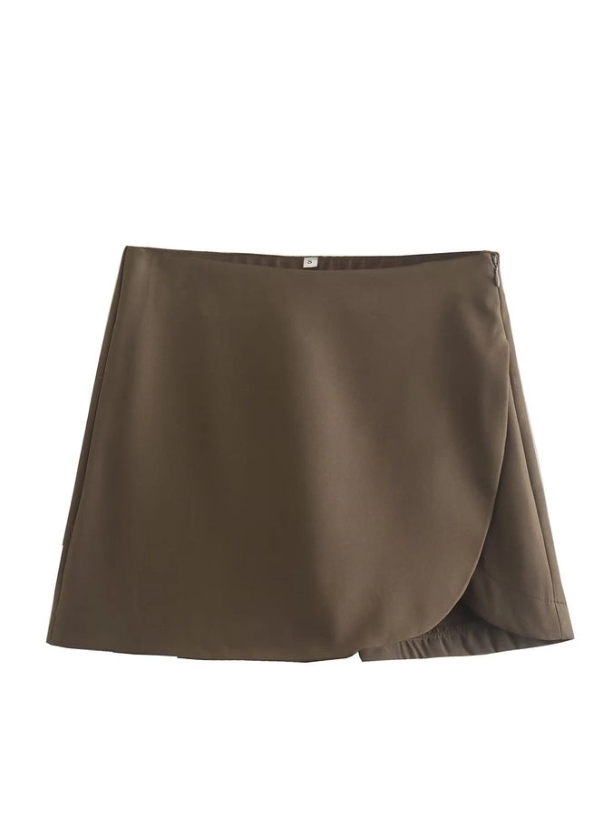 Women's Daily Simple Style Solid Color Shorts Pocket Casual Pants