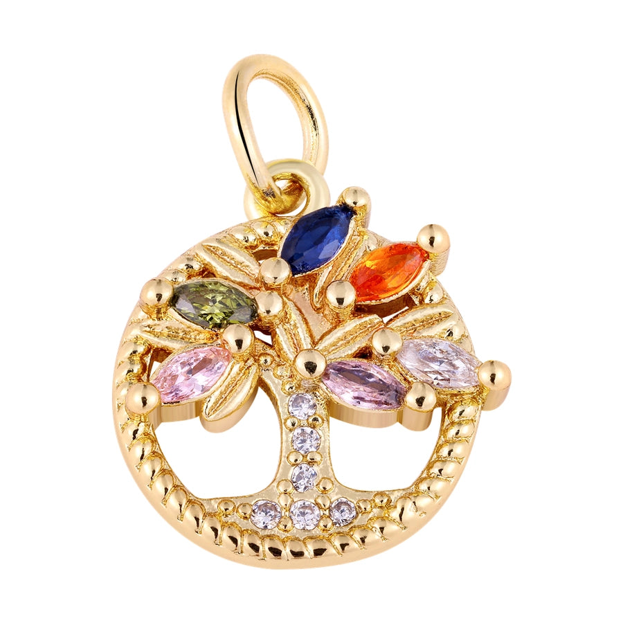 1 Piece 8.5*11.5mm Copper Geometric Pendant Jewelry Accessories