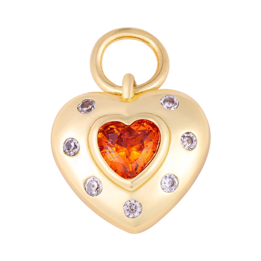 1 Piece 8.5*11.5mm Copper Geometric Pendant Jewelry Accessories