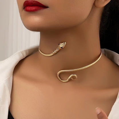 Vintage Style Classic Style Snake Iron Iron Choker