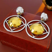 Gold Silver Needle-Silver