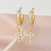 E1055 Golden Cross-2PCs