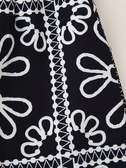 Daily Women's Streetwear Printing Polyester Printing Shorts Sets Shorts Sets