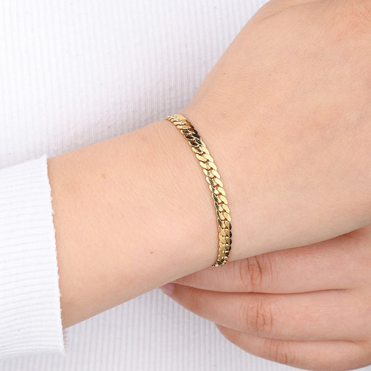 Classic Style Solid Color 304 Stainless Steel  Bracelets In Bulk Stainless Steel Bracelets