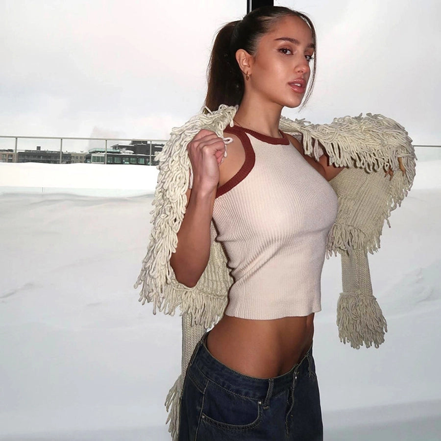 Women's Sweater Long Sleeve Sweaters & Cardigans Streetwear Solid Color