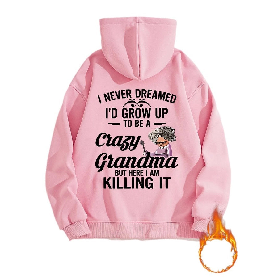 Hoodies & Sweatshirts Long Sleeve Streetwear Letter