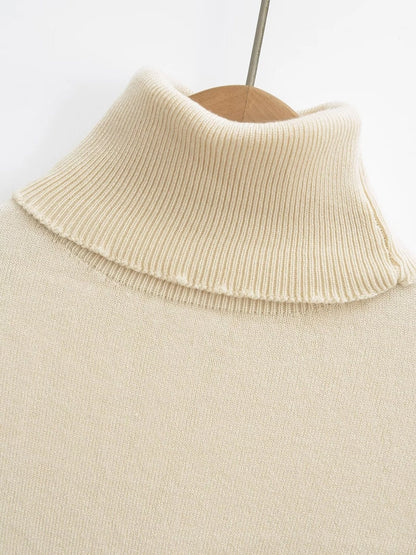 Women's Sweater Long Sleeve Sweaters & Cardigans Vacation Simple Style Solid Color
