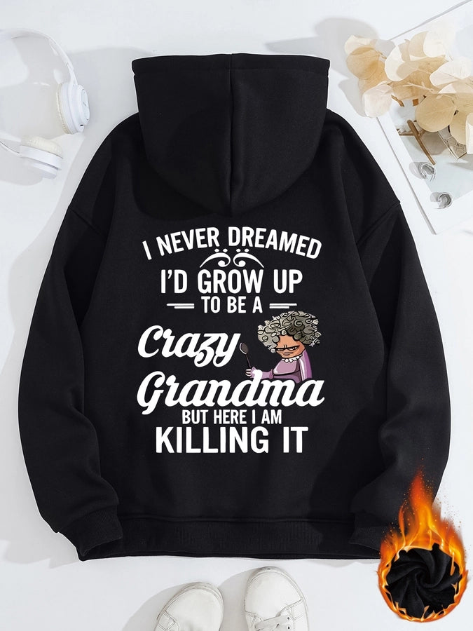 Hoodies & Sweatshirts Long Sleeve Streetwear Letter