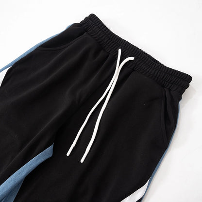 Women's Holiday Streetwear Color Block Full Length Casual Pants