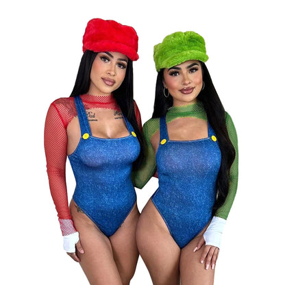 Women's Bodysuits Long Sleeve Bodysuits Sexy Solid Color