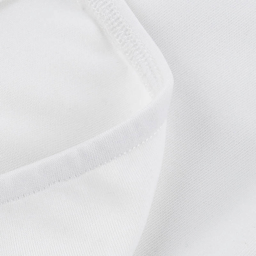 Women's White Dress Elegant Sexy Strapless Backless Sleeveless Solid Color Above Knee Holiday