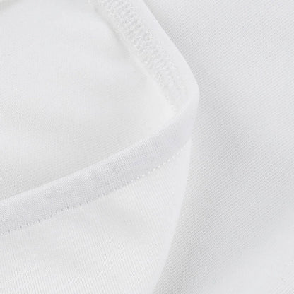 Women's White Dress Elegant Sexy Strapless Backless Sleeveless Solid Color Above Knee Holiday