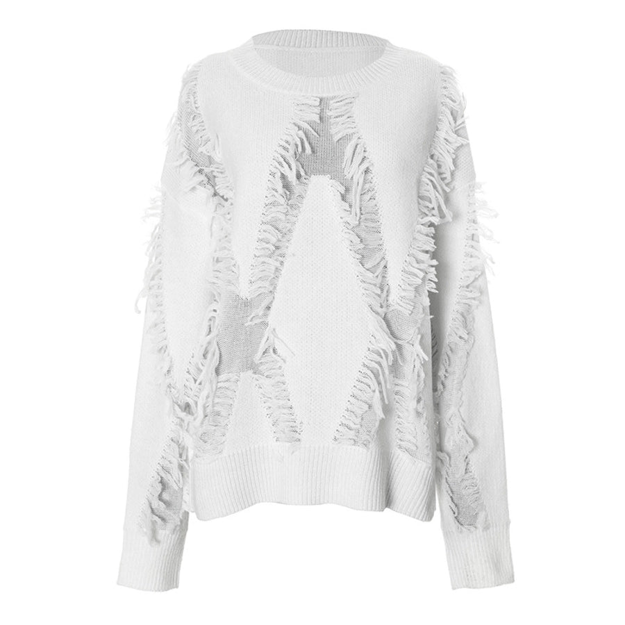 Women's Sweater Long Sleeve Sweaters & Cardigans Streetwear Solid Color