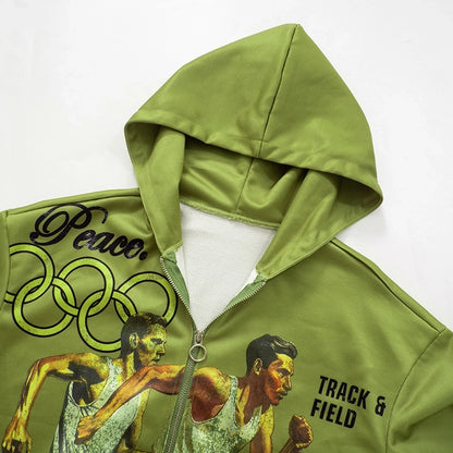 Hoodies & Sweatshirts Long Sleeve Streetwear Color Block