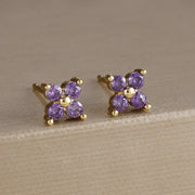 E1114-Dark Purple 1 Pair