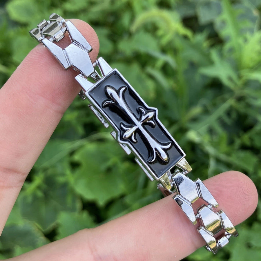 Punk Streetwear Geometric Alloy Chain Chain & Link Bracelets