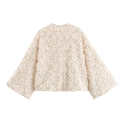 Women's Coat Long Sleeve Blouses Casual Elegant Solid Color