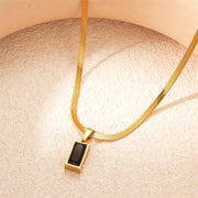 Black Diamond Necklace