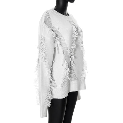 Women's Sweater Long Sleeve Sweaters & Cardigans Streetwear Solid Color