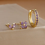 Y26068 Golden-a Set in Purple