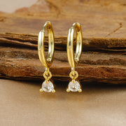 Y20301-golden White Diamond-1 Pair