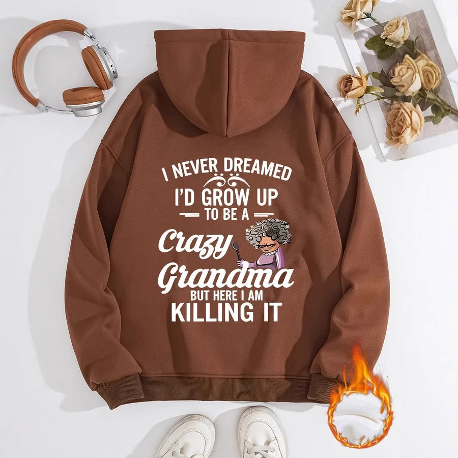 Hoodies & Sweatshirts Long Sleeve Streetwear Letter