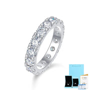 Moissanite 4mm (Including Gift Box Certificate)
