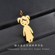 Girl (Small Size Single Pendant)