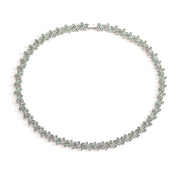 White Gold Color Lvzuan Necklace
