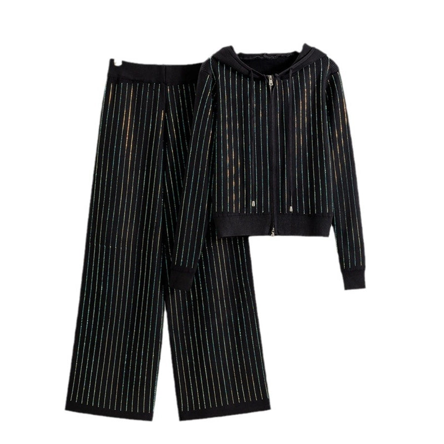 Holiday Women's Vacation Simple Style Solid Color Polyester Pants Sets Pants Sets