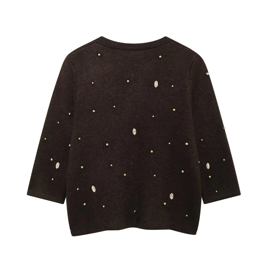 Women's Coat Half Sleeve Sweaters & Cardigans Casual Elegant Circle