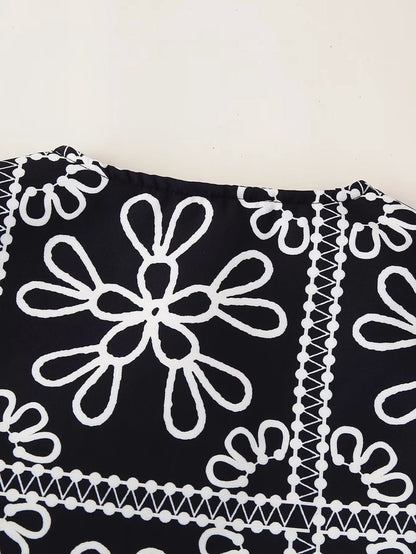 Daily Women's Streetwear Printing Polyester Printing Shorts Sets Shorts Sets